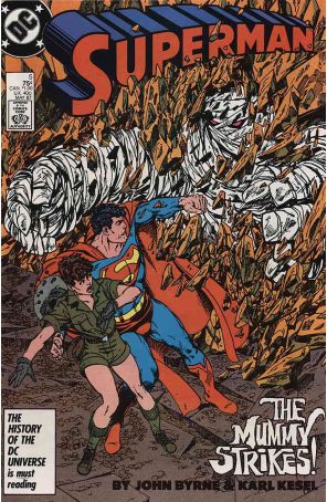 Superman (2nd Series) 5 published by DC with cover art by John Byrne