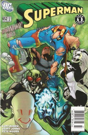 Superman (2nd Series) 652 (Newsstand) published by DC with cover art by Terry Dodson