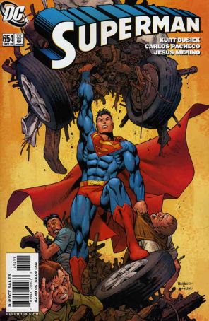 Superman (2nd Series) 654 published by DC with cover art by Carlos Pacheco