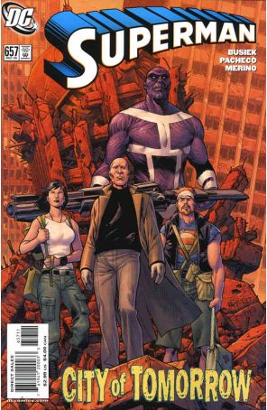 Superman (2nd Series) 657 published by DC with cover art by Carlos Pacheco