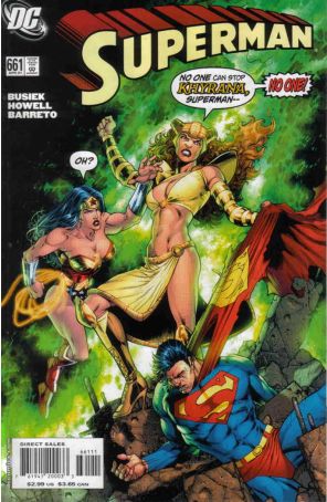 Superman (2nd Series) 661 published by DC with cover art by Jesus Merino