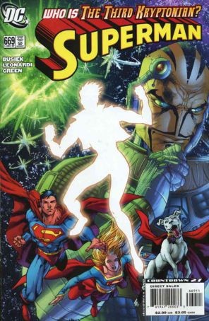 Superman (2nd Series) 669 published by DC with cover art by Jesus Merino