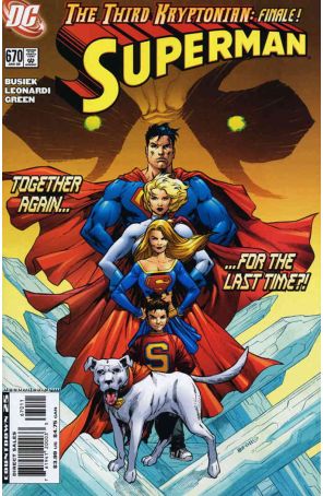 Superman (2nd Series) 670 published by DC with cover art by Jesus Merino
