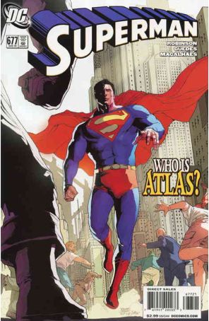 Superman (2nd Series) 677A published by DC with cover art by Renato Guedes