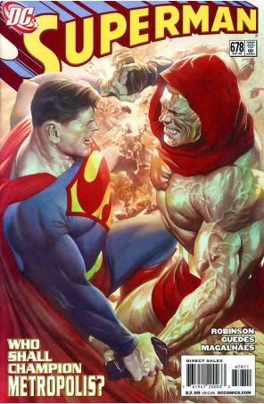 Superman (2nd Series) 678 published by DC with cover art by Alex Ross