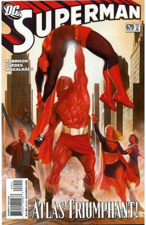 Superman (2nd Series) 679 published by DC with cover art by Alex Ross