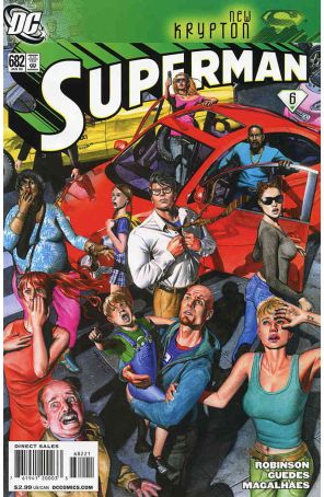 Superman (2nd Series) 682A published by DC with cover art by Rodolfo Migliari