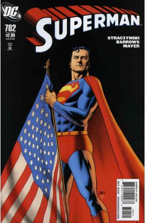 Superman (2nd Series) 702 published by DC with cover art by John Cassaday