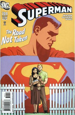 Superman (2nd Series) 704 published by DC with cover art by John Cassaday