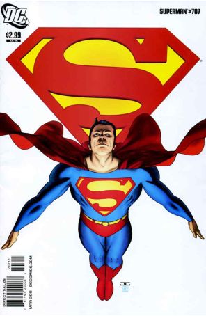 Superman (2nd Series) 707 published by DC with cover art by John Cassaday