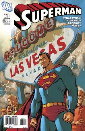 Superman (2nd Series) 711A published by DC with cover art by Dave Johnson
