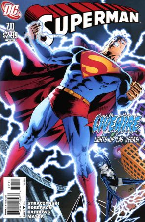Superman (2nd Series) 711 published by DC with cover art by John Cassaday