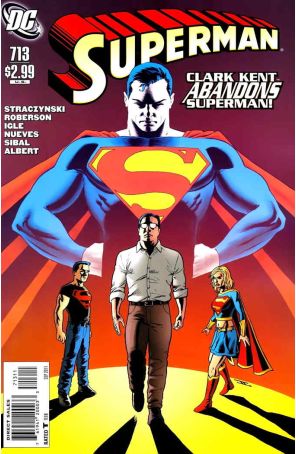 Superman (2nd Series) 713 published by DC with cover art by John Cassaday