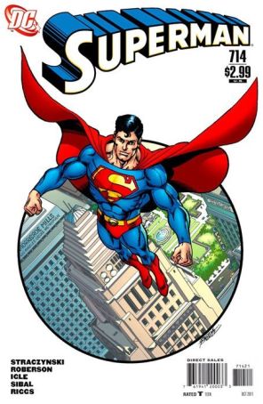 Superman (2nd Series) 714A published by DC with cover art by George Pérez