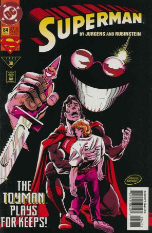 Superman (2nd Series) 84 published by DC with cover art by Dan Jurgens