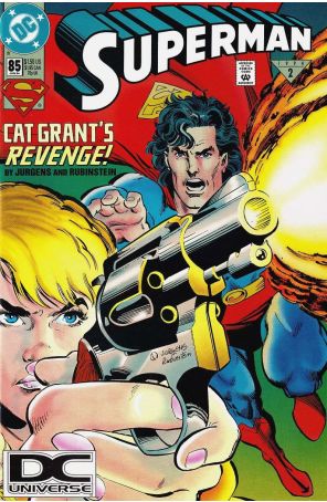 Superman (2nd Series) 85 (2nd) published by DC with cover art by Dan Jurgens