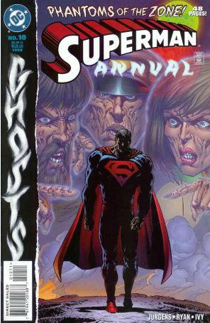 Superman (2nd Series) Annual 10 published by DC with cover art by Bernie Wrightson