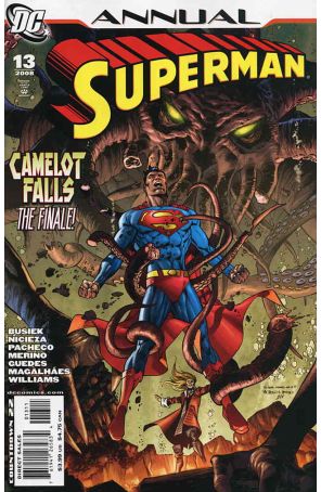 Superman (2nd Series) Annual 13 published by DC with cover art by Carlos Pacheco