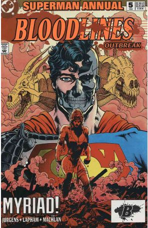 Superman (2nd Series) Annual 5 published by DC with cover art by Christian Alamy