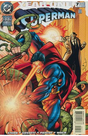 Superman (2nd Series) Annual 7 published by DC with cover art by Walt Simonson