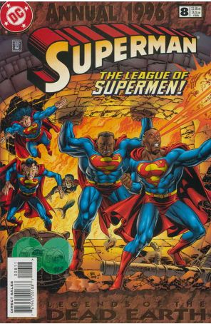 Superman (2nd Series) Annual 8 published by DC with cover art by Jerry Ordway