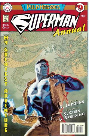 Superman (2nd Series) Annual 9 published by DC with cover art by Glen Orbik