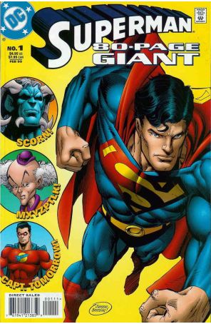 Superman (2nd Series) Giant-Size 1 published by DC with cover art by Dan Jurgens