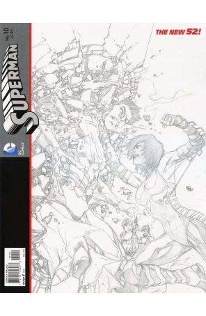 Superman (3rd Series) 10A published by DC with cover art by Ivan Reis