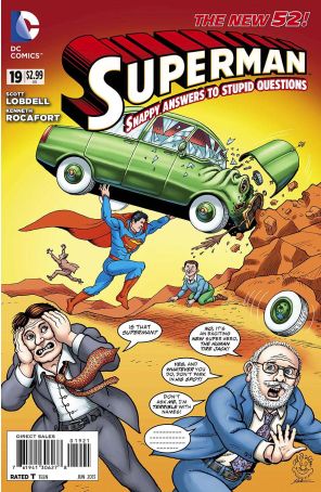 Superman (3rd Series) 19A published by DC with cover art by Gang Of Idiots Usual