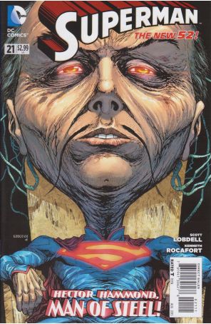Superman (3rd Series) 21 published by DC with cover art by Tyler Kirkham
