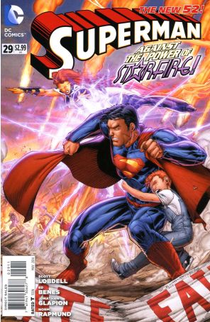 Superman (3rd Series) 29 published by DC with cover art by Brett Booth