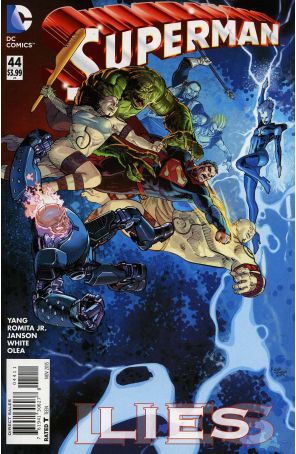 Superman (3rd Series) 44 published by DC with cover art by John Romita