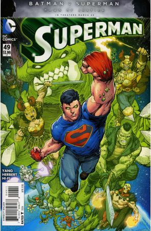 Superman (3rd Series) 49 published by DC with cover art by Howard Porter