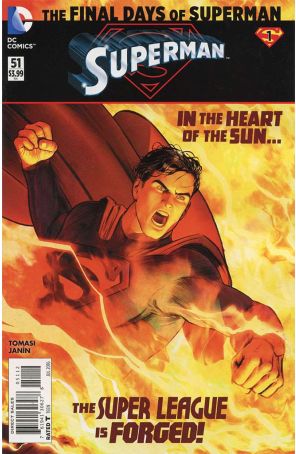 Superman (3rd Series) 51 (2nd) published by DC with cover art by Mikel Janin