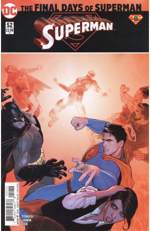 Superman (3rd Series) 52 (2nd) published by DC with cover art by Mikel Janin