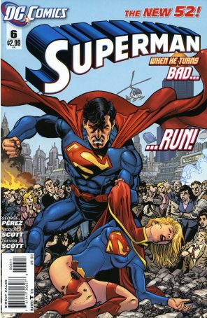 Superman (3rd Series) 6 published by DC with cover art by George Pérez