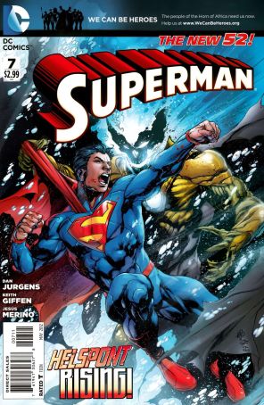 Superman (3rd Series) 7 published by DC with cover art by Ivan Reis