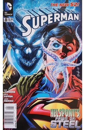 Superman (3rd Series) 8 (Newsstand) published by DC with cover art by Ivan Reis