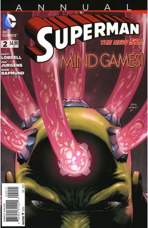 Superman (3rd Series) Annual 2 published by DC with cover art by Andy Kubert