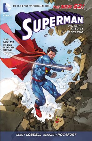 Superman (3rd Series) TPB HC 3 published by DC with cover art by Kenneth Rocafort