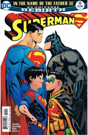 Superman (4th Series) 10 published by DC with cover art by Patrick Gleason