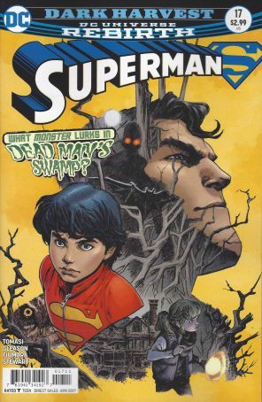 Superman (4th Series) 17 published by DC with cover art by Sebastian Fiumara