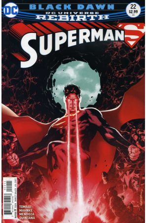 Superman (4th Series) 22 published by DC with cover art by Ryan Sook
