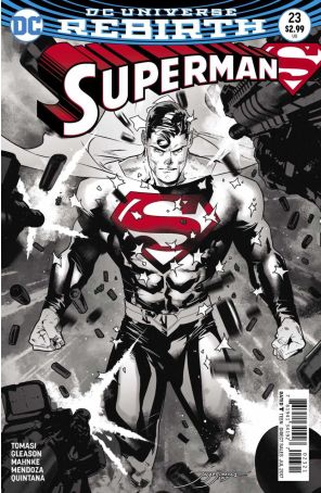 Superman (4th Series) 23A published by DC with cover art by Jorge Jiménez