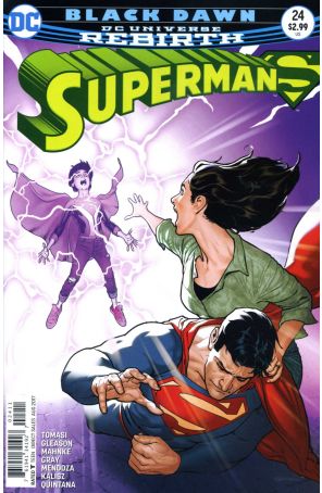 Superman (4th Series) 24 published by DC with cover art by Ryan Sook