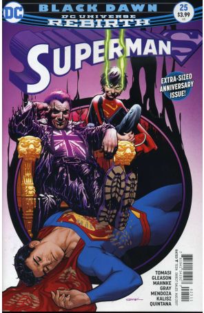 Superman (4th Series) 25 published by DC with cover art by Ryan Sook