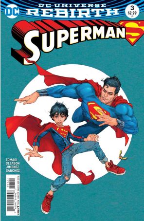 Superman (4th Series) 3A published by DC with cover art by Kenneth Rocafort