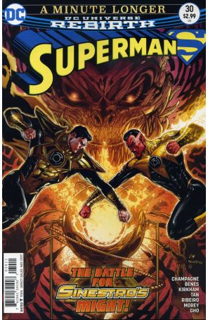 Superman (4th Series) 30 published by DC with cover art by Doug Mahnke