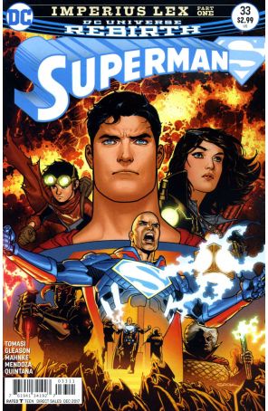 Superman (4th Series) 33 published by DC with cover art by Patrick Gleason