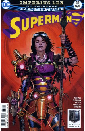 Superman (4th Series) 34 published by DC with cover art by Patrick Gleason
